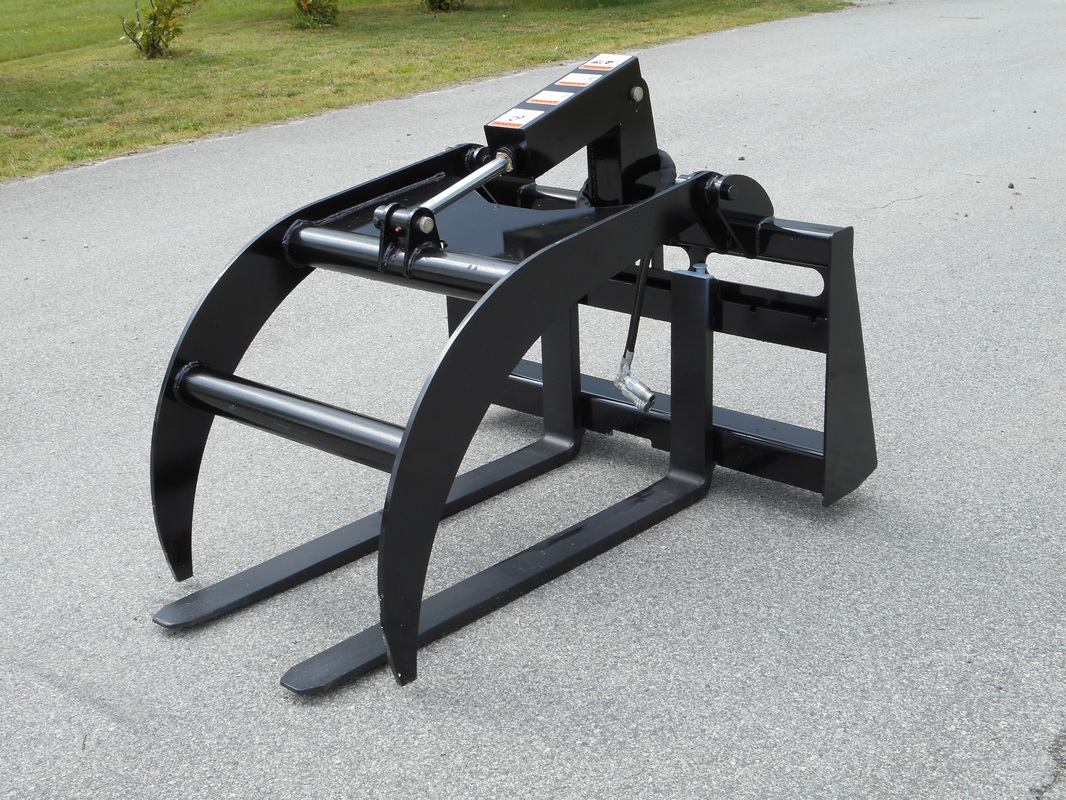 Forklift Grapple Attachment, Logs, Poles, and More